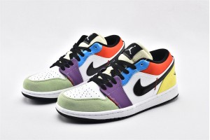 Air Jordan 1 Low Lightbulb White Black Lightbulb Team Orange CZ3572 104 Womens And Mens Shoes  